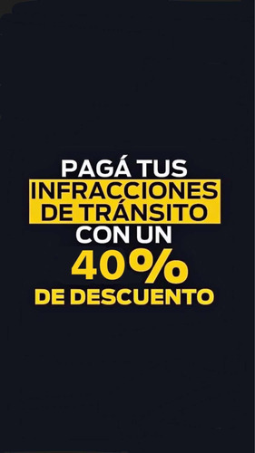 Multas 40% Off. Gestoría De Tránsito