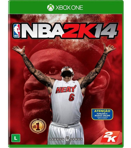 Nba 2k14 - Xbox One ( Mídia Física ) Lacrado