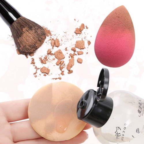 Limpiador De Esponja- Brocha Desinfectante Maquillaje Full