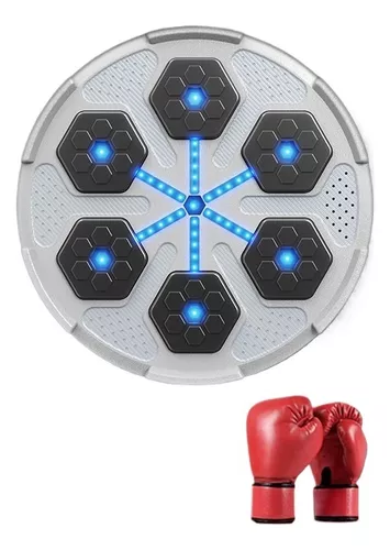 Música Máquina de boxeo electrónico de pared de boxeo Máquina de boxeo  inteligente Saco de boxeo Equipo de entrenamiento Alfombrilla de boxeo