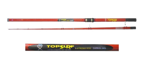 Caña Top Surf X-strong Rod 3.90mts Frontal 