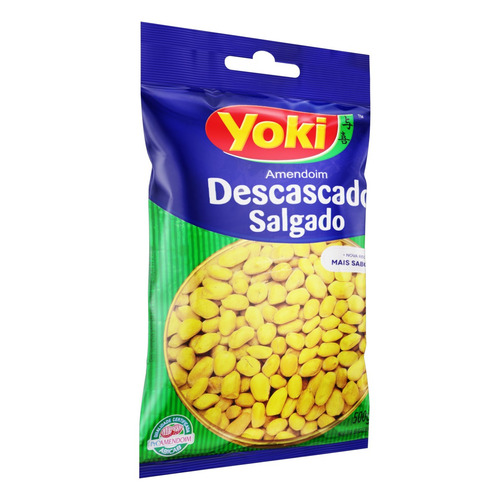 Amendoim Descascado Salgado Yoki 500 grs.