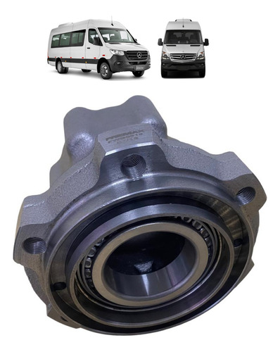 Cubo Roda Traseira Sprinter Cdi 415/515 2.2 16v Roda Dupla