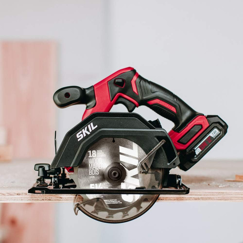 Sierra Circular Skil Pwr Core C/ Batería De 12v Y Cargador