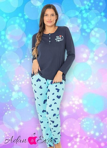 Pijama Invierno Liviano Oferta Estampado Bianca Secreta 8010
