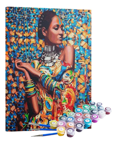 Kit Pintura Terapêutica - Beleza Africana