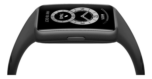 Huawei Series 6 Band 6 Sport 1.47" caja de polímero dark gray, malla graphite black de silicona FRA-B19