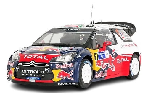 Citroën Ds3 Wrc 2011 #1 World Champion Loeb !!! - Norev 1/18