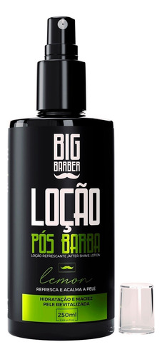 Loção Pós Barba After Shave Spray Lemon 250ml Big Barber