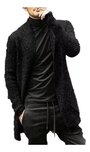 Men's Fashion Mixed Color Mesh Cardigan