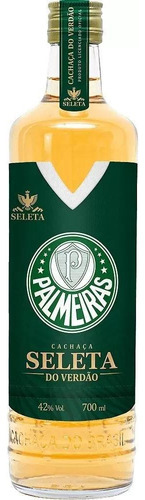 Cachaça Seleta Do Verdão 700 Ml - Palmeiras.