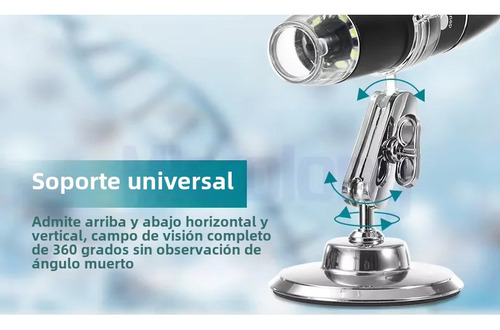 Lupa Digital De Microscopio Electrónico Portátil
