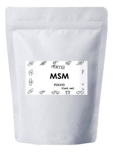 Msm , Metilsulfonilmetano 100% Puro 1 Kg 