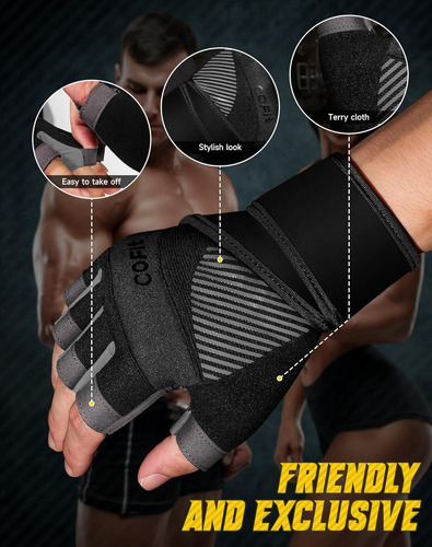Guantes Antideslizantes Transpirables Para Levantamiento De