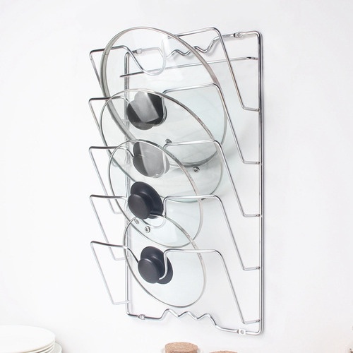 Estante Para Colgar Ollas En La Pared De La Cocina, Almacena