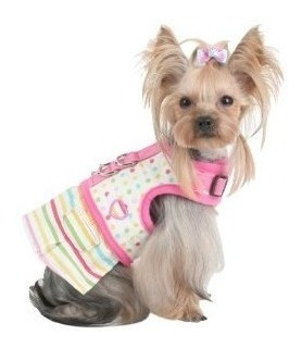 Arnes Para Perro Tipo Vestido Marca Puppia/pinkaholic