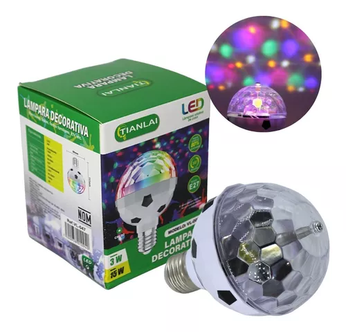 FOCO LED GIRATORIO RGB - PlayMania438