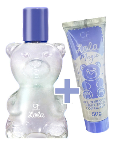 Perfume Mujer Lola Pack Fragancia Glitters + Gel Corporal 