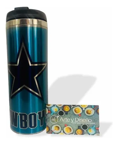 comprar Termo De Dallas Cowboy Fútbol Americano Personalizado Color Turquesa