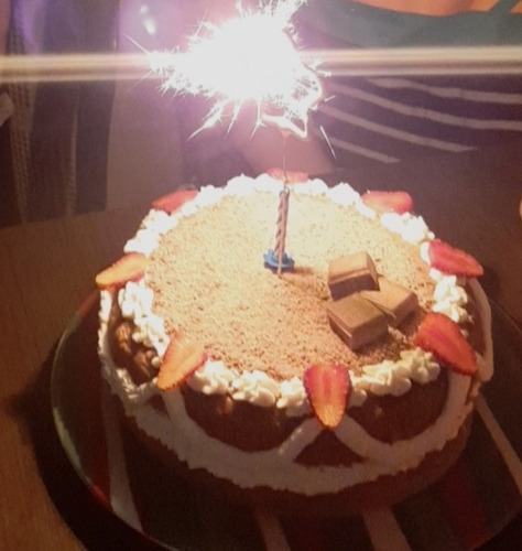 Imagen 5 de 5 de Vela Compleaños Fuego Frio