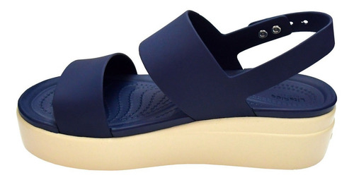 Sandalias Crocs Brooklyn Low Wedge Plataforma Rc Deportes