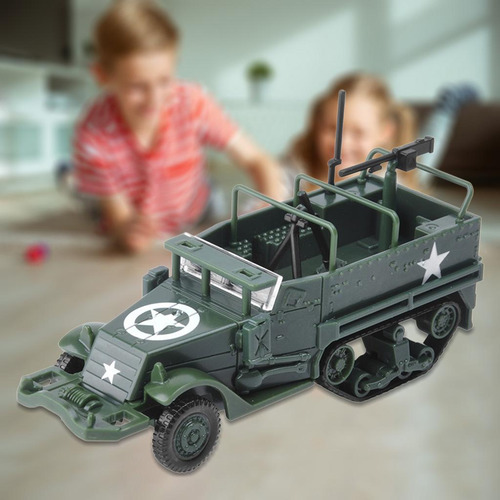 3 Modelo De Vehículo De Media Pista 1/72 Juguetes Modelo De