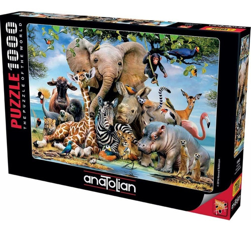 Puzzle 1000 Piezas Africa Smile  Anatolian
