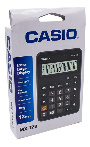 Casio 12 Dígitos Original Mx 12b 