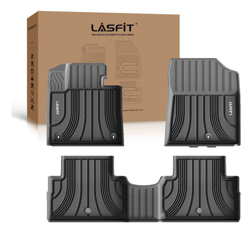 Lasfit Alfombrillas Aptas Para Hyundai Santa Fe 2020-2023 (n