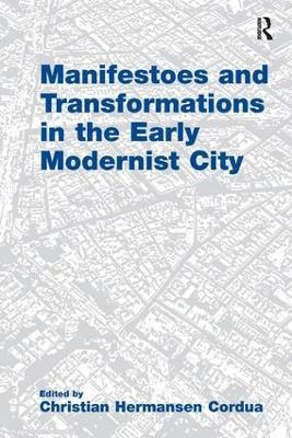 Libro Manifestoes And Transformations In The Early Modern...