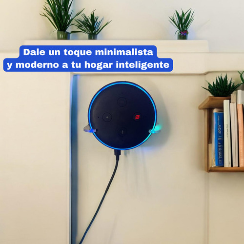 Soporte De Pared Echo Dot 3ra G Asistente Virtual Alexa 3pz