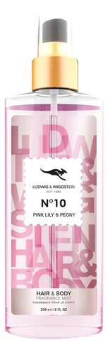 Ludwig And Wiggstein Body Mist Pink Lily And Peony