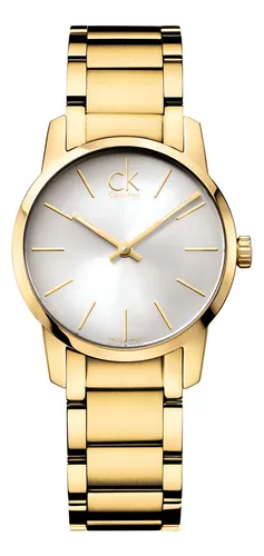 Reloj calvin klein dorado mujer sale
