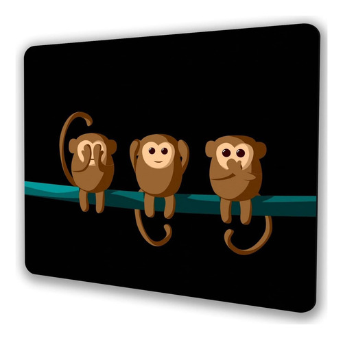 Shalysong Linte Monkey Mouse Pad Personalizado Diseño De Ani