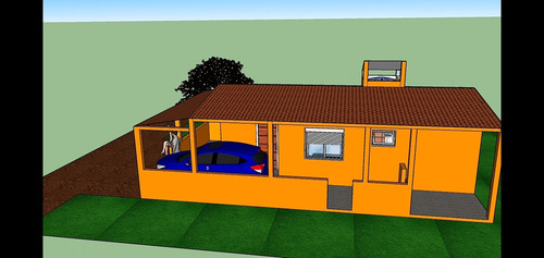 Imagem 6 de 6 de Projeto Completo De Casa Residencial Com Dois Quartos