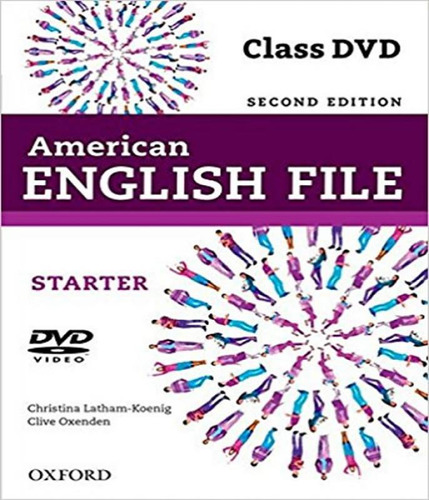 Livro American English File Starter - Class Dvd - 02 Ed