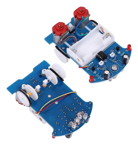 Kit Robot Seguidor De Línea Arduino Compatible 2wd Pilas