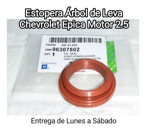 Estopera Arbol De Leva Chevrolet Epica 2.5 96307802