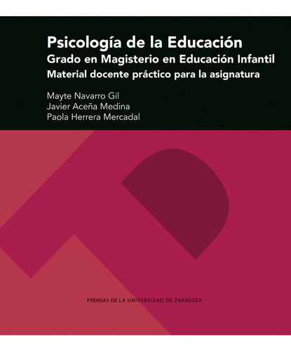 Psicologia De La Educacion Grado En Magisterio En Educacion