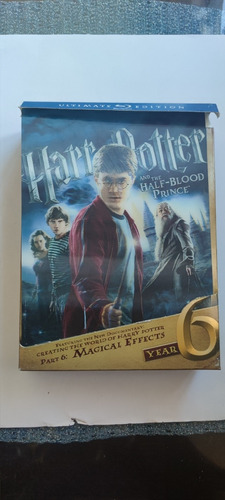 Harry Potter Y El Principe Mestizo Blue Ray Colección 