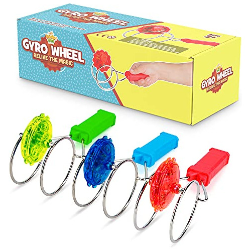 Retro Magic Gyro Wheel Paquete De 3 Rellenos Magnético...