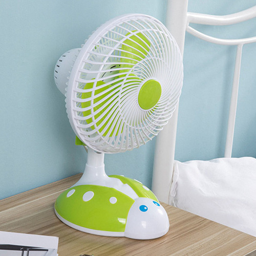 Mini Ventilador De Mesa Eléctrico Automático De 3 Aspas