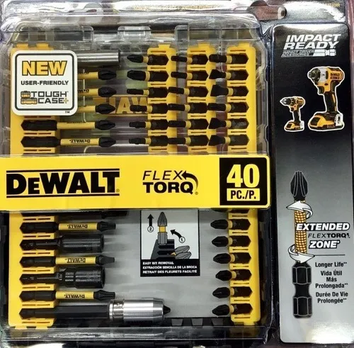 Juego Puntas Atornillar 40 Piezas DEWALT (Dwa2T40Ir)