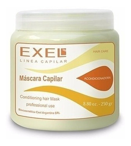 Mascara Capilar Exel Colageno 250 Gr Baño De Crema