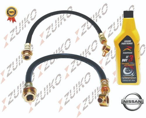 Kit Manguera Frenos Del Pick Up D-22  Frontier Pathfi  05-12