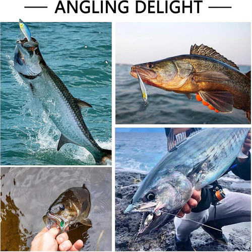 5 Piezas Señuelos De Pesca Para La Múltiples Articulados