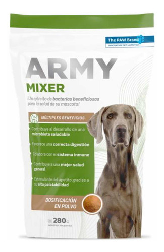 Army Mixer - Pre+probioticos Para Perros (e.todo Pais)