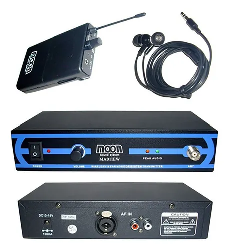 Monitor Intraural Inalambrico Sistema In Ear Uhf