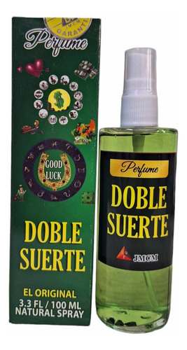 Locion Doble Suerte- Buena Suerte En Todo Éxito Y Prosperida