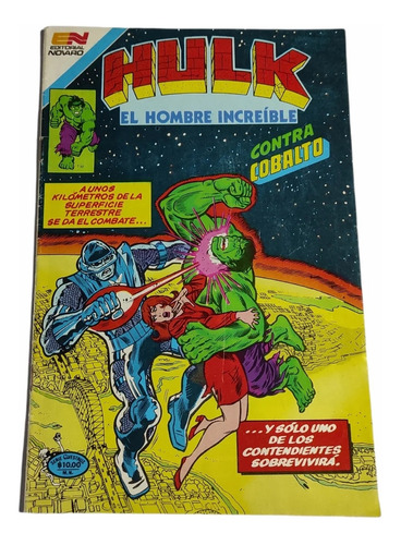 Hulk Cómic El Hombre Increíble #54 Novaro 1983